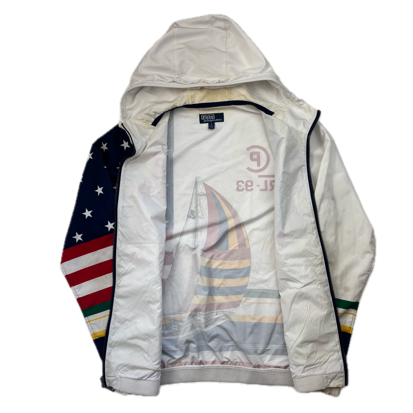 Polo Ralph Lauren Retro CP RL-93 Yacht Graphic Jacket - S