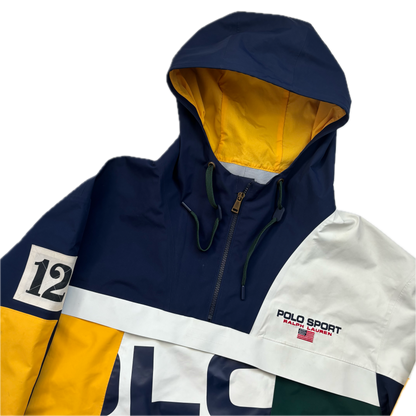 Polo Sport Ralph Lauren Patchwork Anorak Pullover Colourblock - S