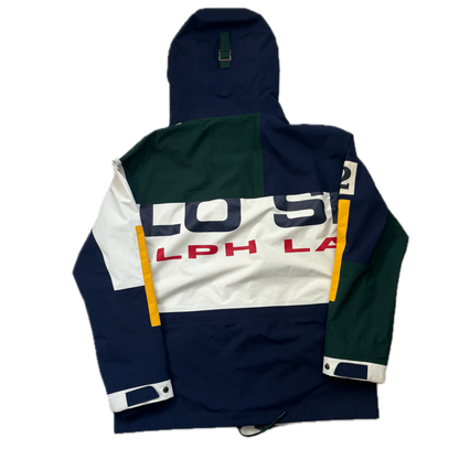 Polo Sport Ralph Lauren Patchwork Anorak Pullover Colourblock - S