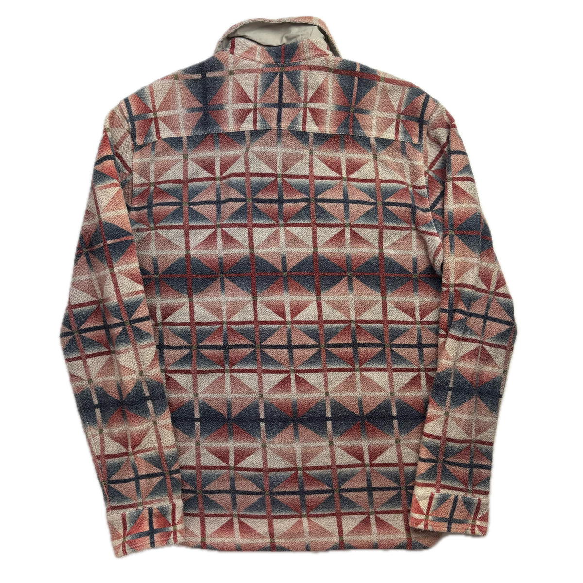RRL Towelling Jacquard Southwestern Geometric Shirt (Cotton) - M