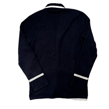 Polo Ralph Lauren Navy Tennis Crest Sports Jacket Cardigan Blazer - S
