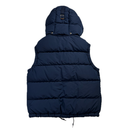 Polo Ralph Lauren Navy Hooded Body Warmer Gilet Down Vest - L
