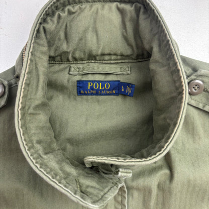 Polo Ralph Lauren Green Army Military Field Jacket - L