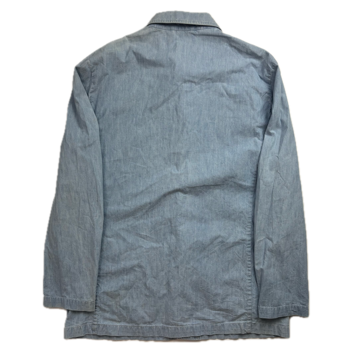 Polo Ralph Lauren Denim Chambray Utility Overshirt Shirt Chore Jacket - L