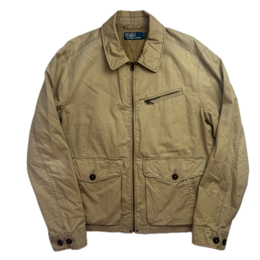 Polo Ralph Lauren Beige Harrington Detroit Jacket (Cotton) - M