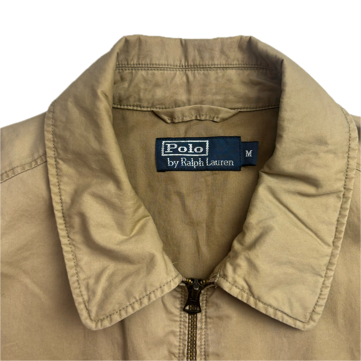 Polo Ralph Lauren Beige Harrington Detroit Jacket (Cotton) - M