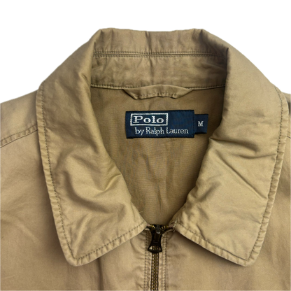 Polo Ralph Lauren Beige Harrington Detroit Jacket (Cotton) - M