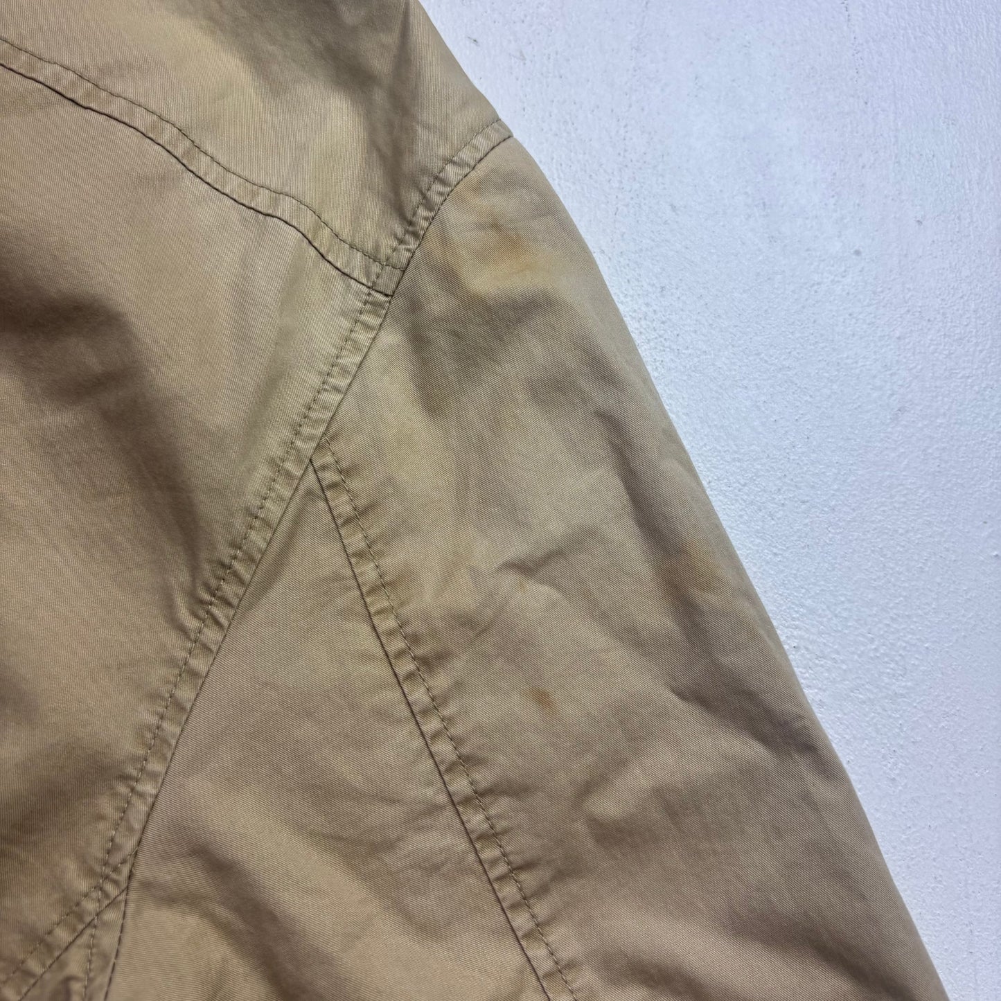 Polo Ralph Lauren Beige Harrington Detroit Jacket (Cotton) - M