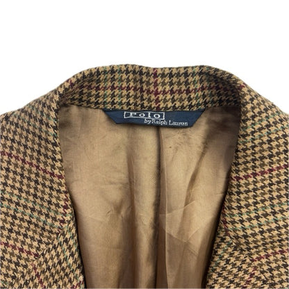 Polo Ralph Lauren Houndstooth Tweed Blazer Sports Coat (Lambswool) - 46R