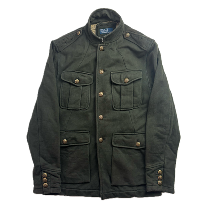Polo Ralph Lauren Green Military Battle Dress Officer Jacket (Cotton) -  S
