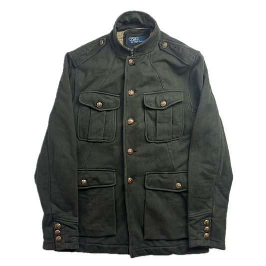 Polo Ralph Lauren Green Military Battle Dress Officer Jacket (Cotton) -  S