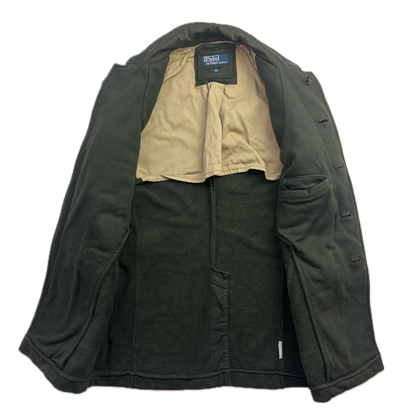 Polo Ralph Lauren Green Military Battle Dress Officer Jacket (Cotton) -  S