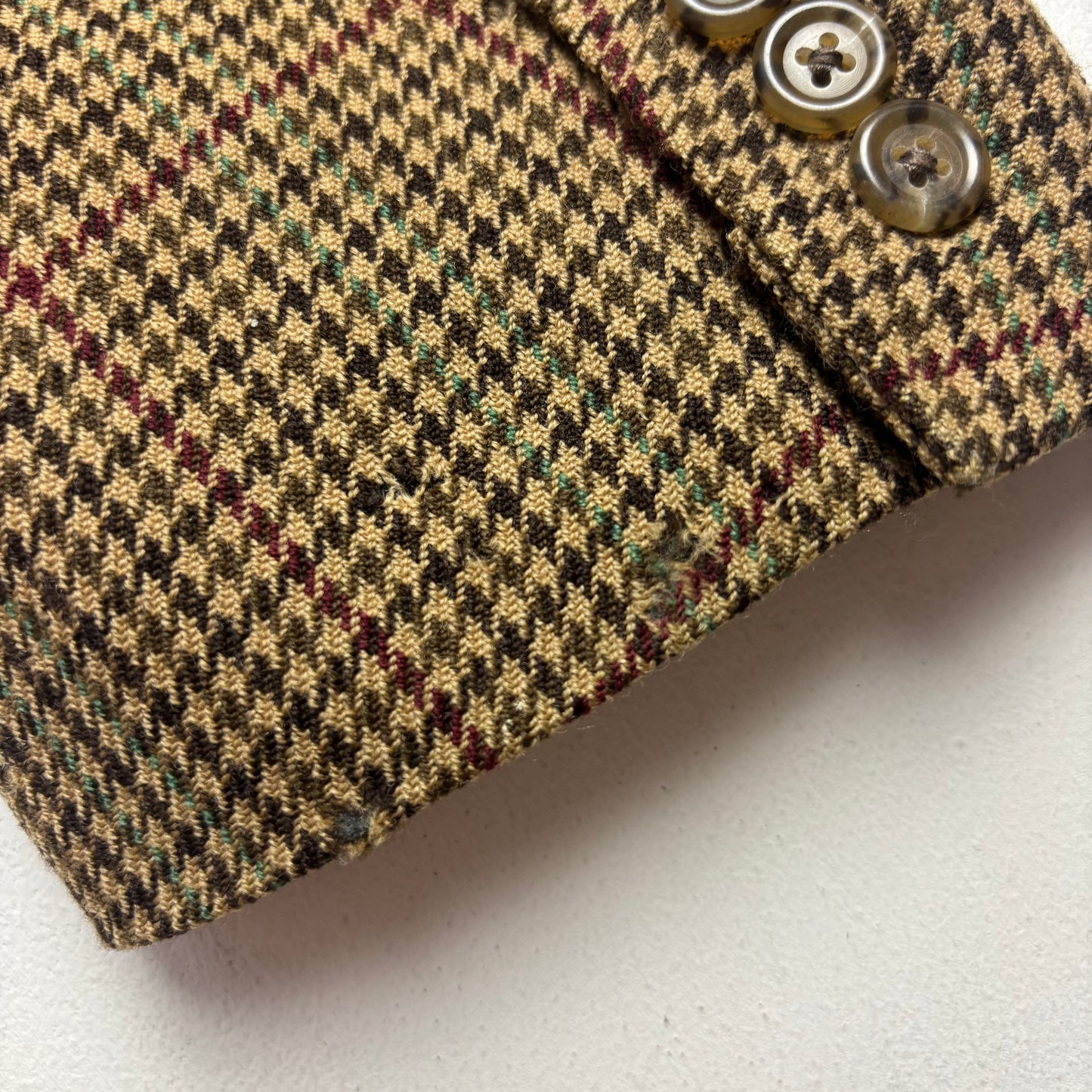 Polo Ralph Lauren Houndstooth Tweed Blazer Sports Coat (Lambswool) - 46R