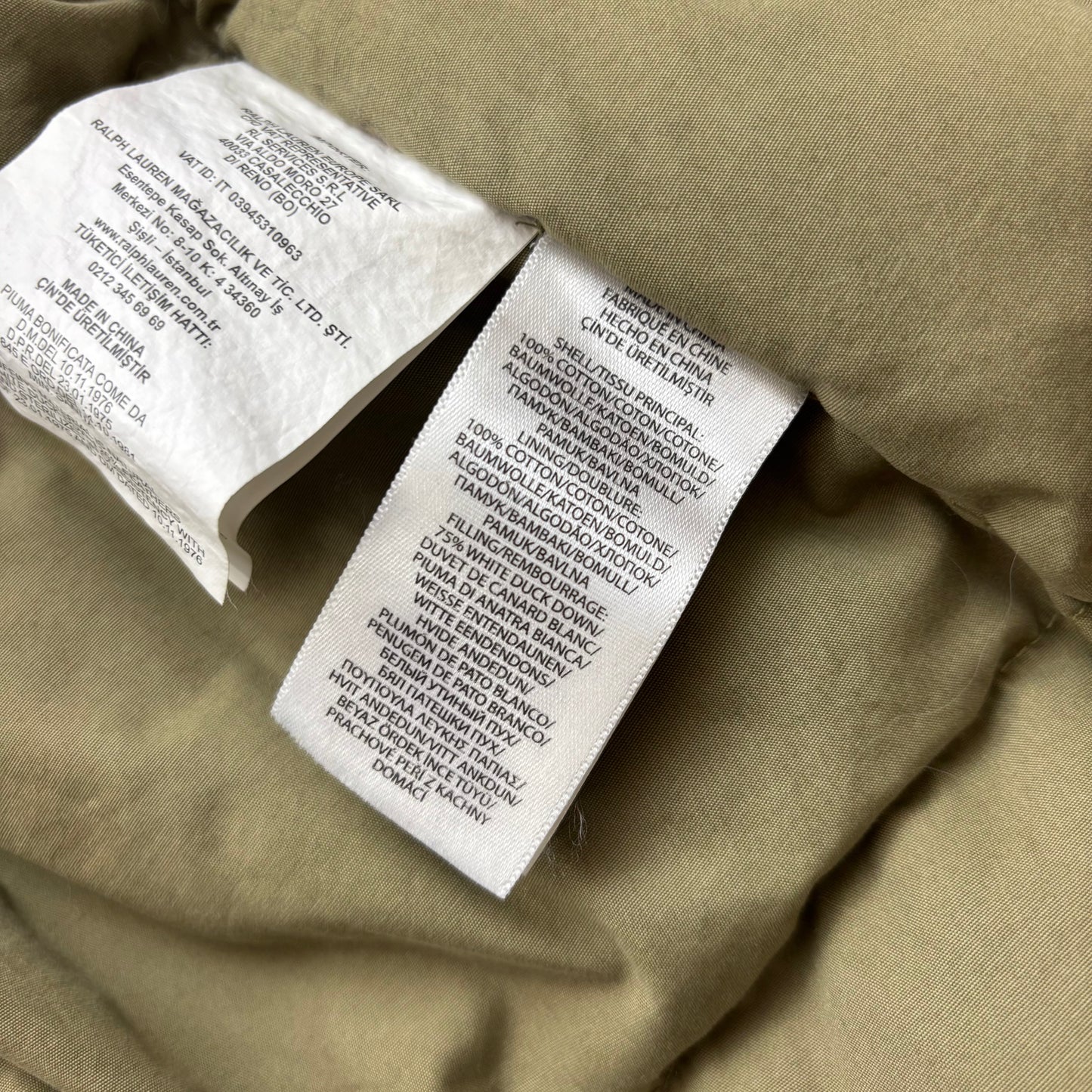 Polo Ralph Lauren Mountain Division Puffer Parka Military Sheepskin Hood - M