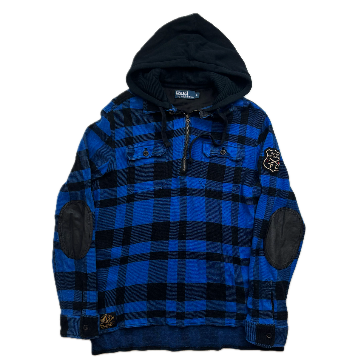 Polo Ralph Lauren Mount Churchill Ski Patrol Hooded Shirt - L