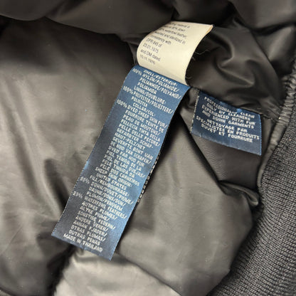 Polo Ralph Lauren Lambswool Collar Black Bomber Jacket - M