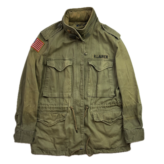 Polo Ralph Lauren Green Army Military Field Jacket - M
