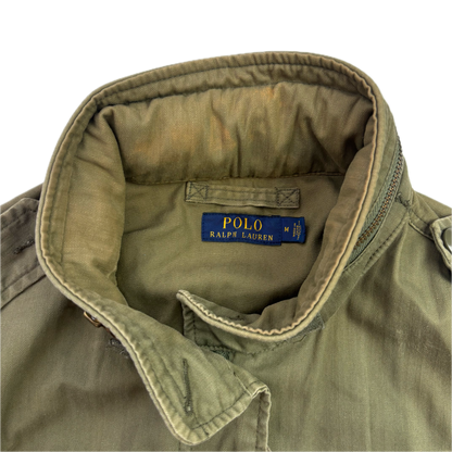 Polo Ralph Lauren Green Army Military Field Jacket - M