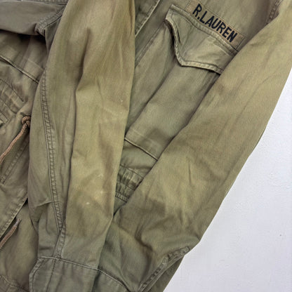 Polo Ralph Lauren Green Army Military Field Jacket - M