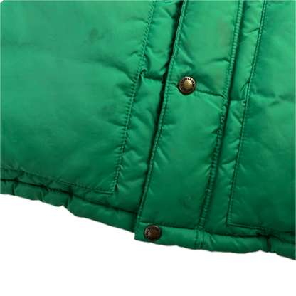 Polo Ralph Lauren Green Hooded Body Warmer Gilet Down Vest - M