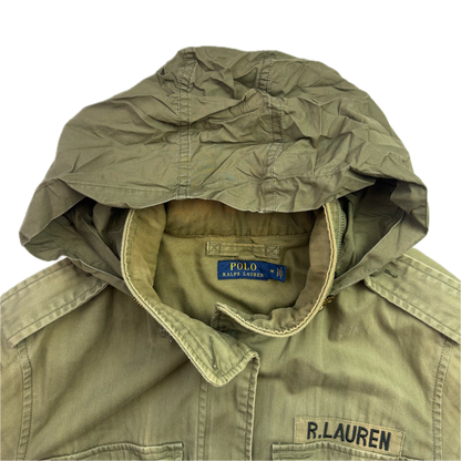 Polo Ralph Lauren Green Army Military Field Jacket - M