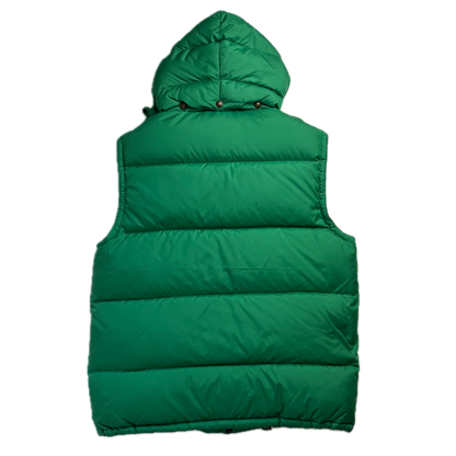 Polo Ralph Lauren Green Hooded Body Warmer Gilet Down Vest - M