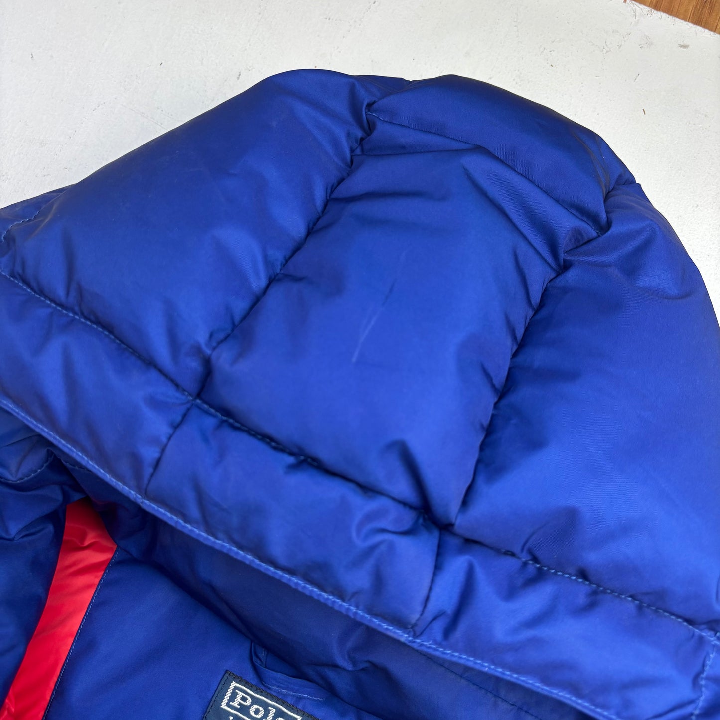 Polo Ralph Lauren Retro Suicide Ski Graphic Puffer Jacket Down Coat - L