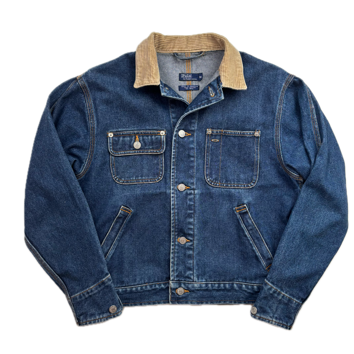 Polo Ralph Lauren 90s Denim Trucker Jacket - M (S)