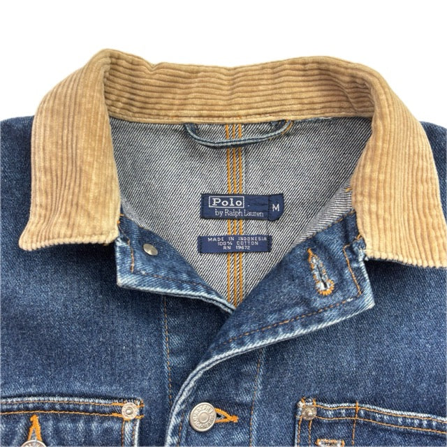 Polo Ralph Lauren 90s Denim Trucker Jacket - M (S)