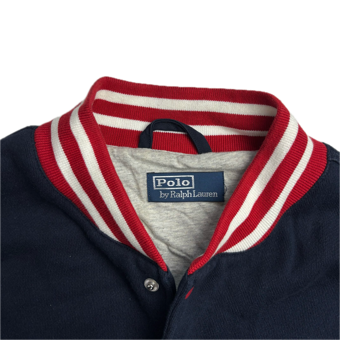 Polo Ralph Lauren Retro Navy P-Wing Varsity Jacket - M