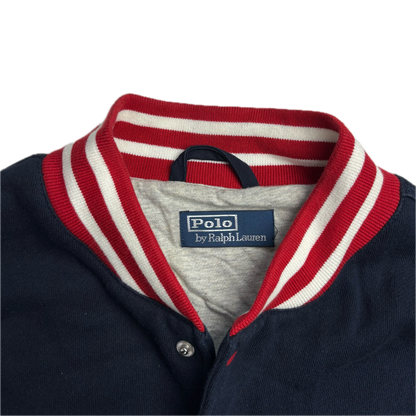 Polo Ralph Lauren Retro Navy P-Wing Varsity Jacket - M