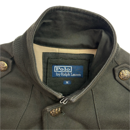 Polo Ralph Lauren Green Military Battle Dress Officer Jacket (Cotton) -  M
