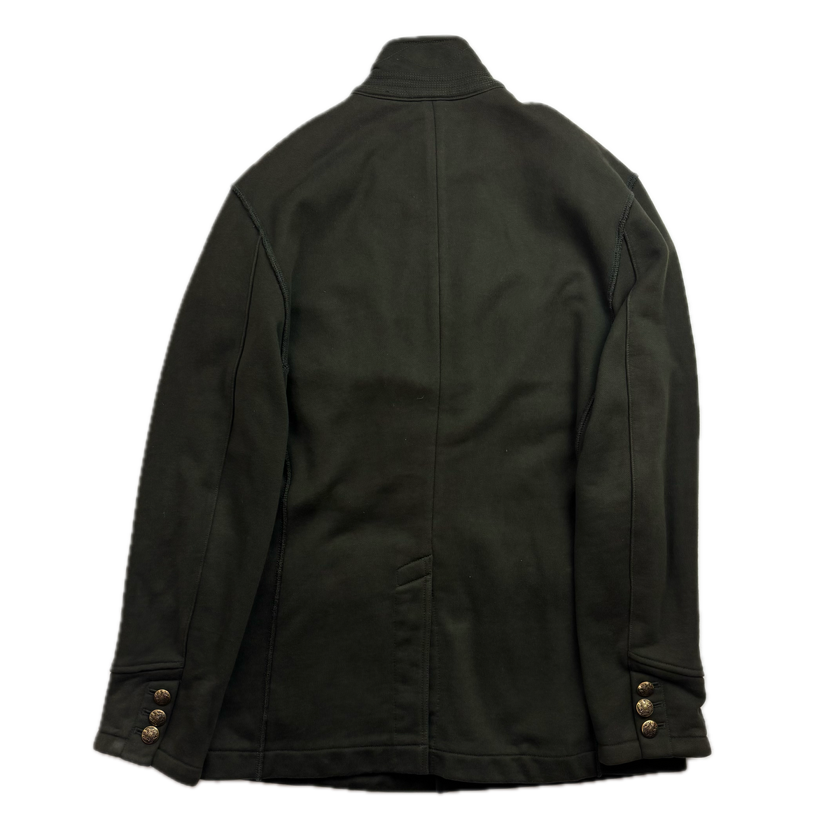 Polo Ralph Lauren Green Military Battle Dress Officer Jacket (Cotton) -  M