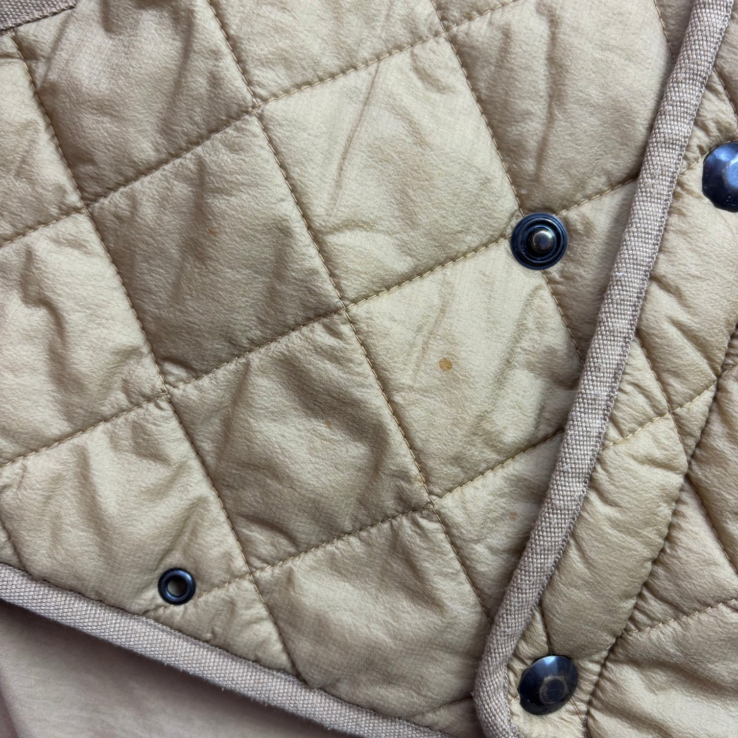 Polo Ralph Lauren 2 in 1 Tan Utility Jacket with Quilted Liner - L