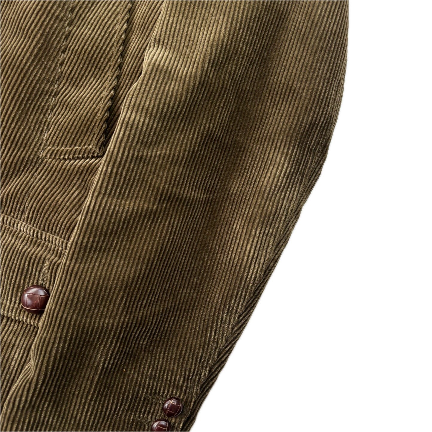 Polo Ralph Lauren Half Norfolk Corduroy Shooting Jacket Khaki - S