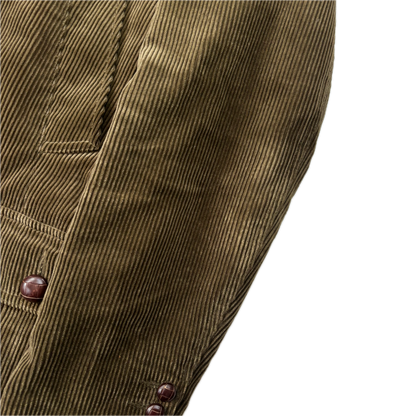 Polo Ralph Lauren Half Norfolk Corduroy Shooting Jacket Khaki - S