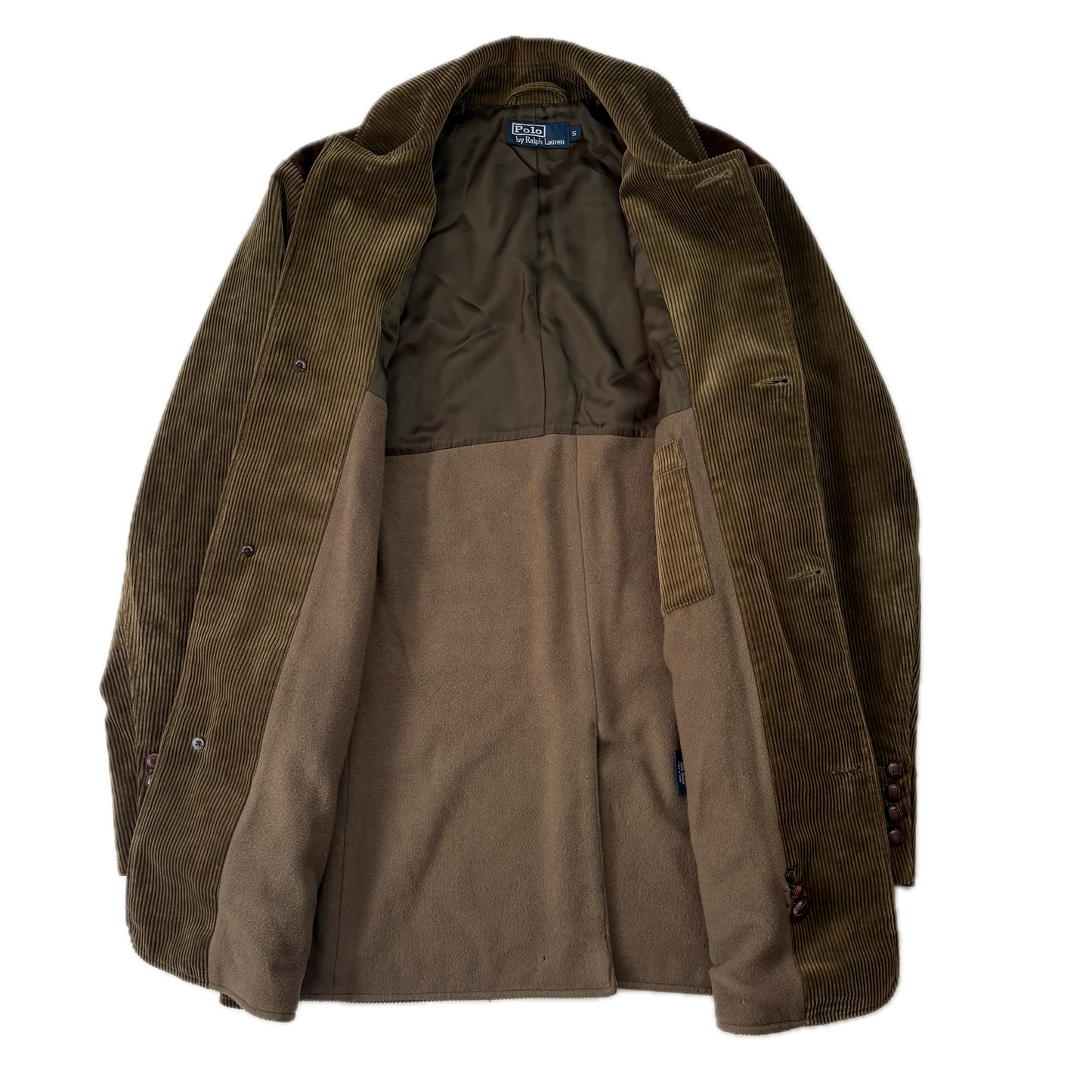 Polo Ralph Lauren Half Norfolk Corduroy Shooting Jacket Khaki - S