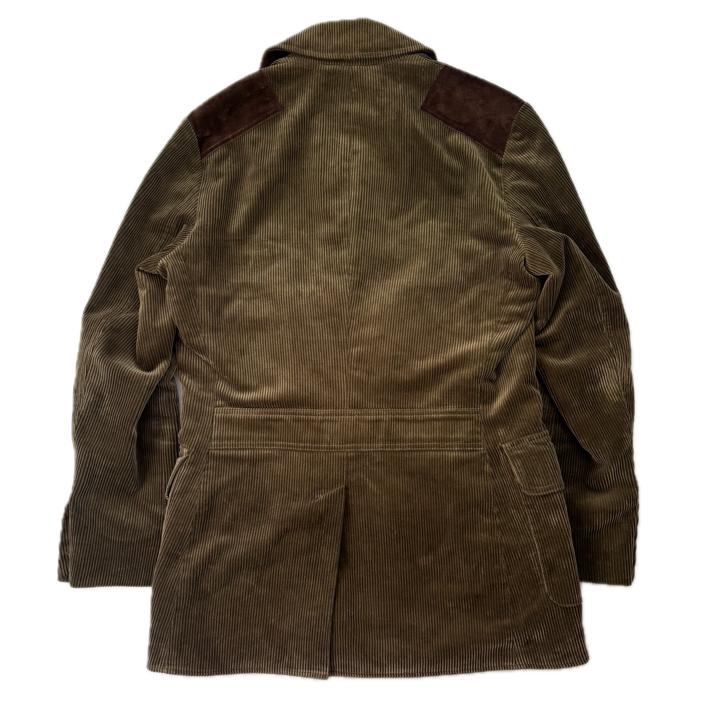 Polo Ralph Lauren Half Norfolk Corduroy Shooting Jacket Khaki - S