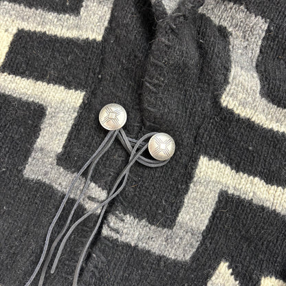 Lauren Aztec Hand Knit Cardigan (Wool) - M