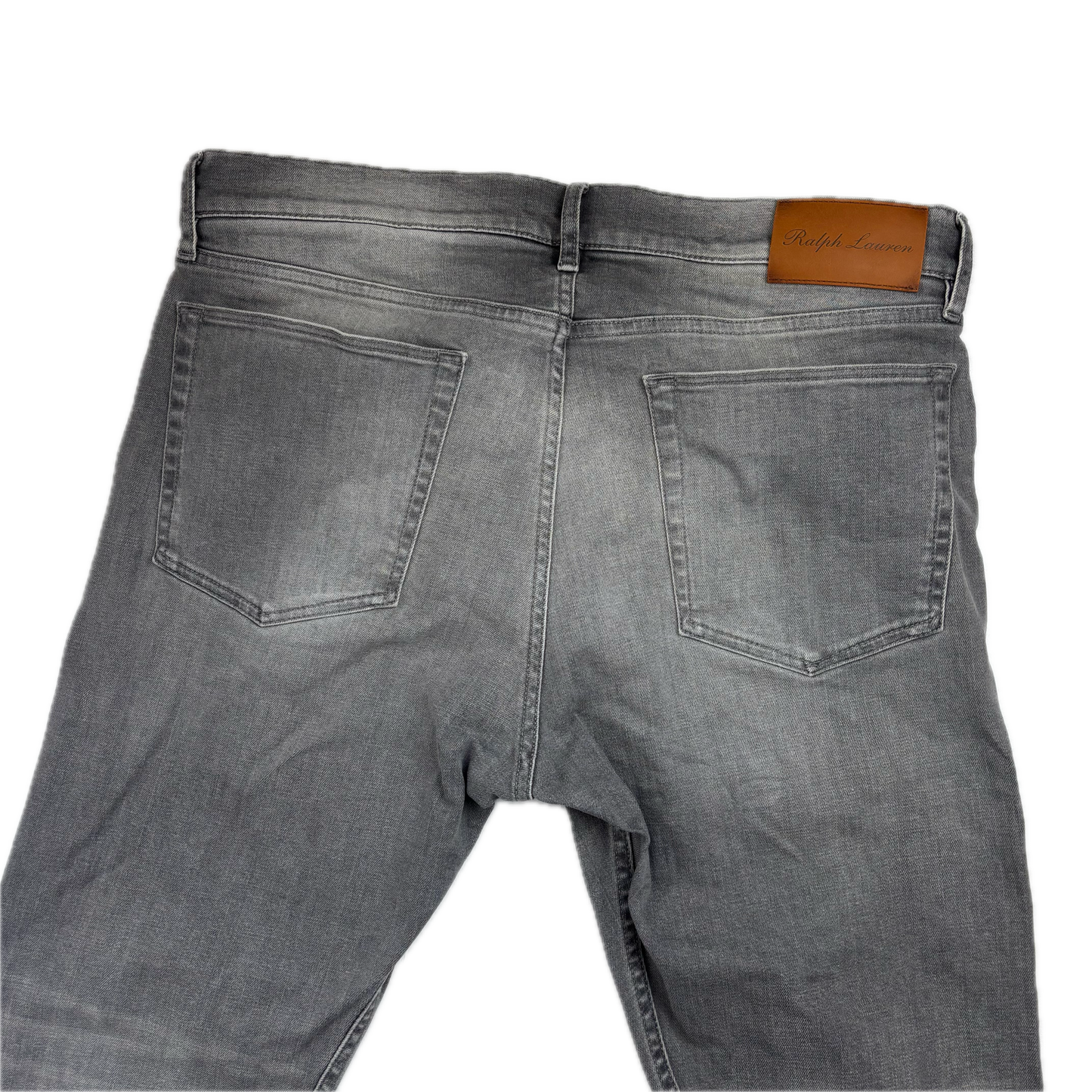 Ralph Lauren Purple Label Grey Skinny Fit Jeans - 36x32