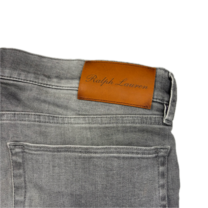 Ralph Lauren Purple Label Grey Skinny Fit Jeans - 36x32