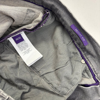 Ralph Lauren Purple Label Grey Skinny Fit Jeans - 36x32