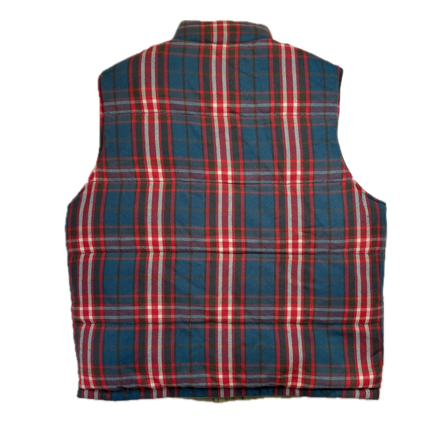 Rugby Reversible Plaid Brushed Cotton Hunting Gilet - L