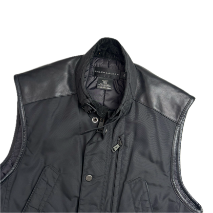 Black Label Utility Cargo Vest Black - S