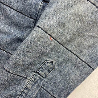 Polo Ralph Lauren Denim Aztec Quilt Lined Over Shirt Indigo (Cotton) - L