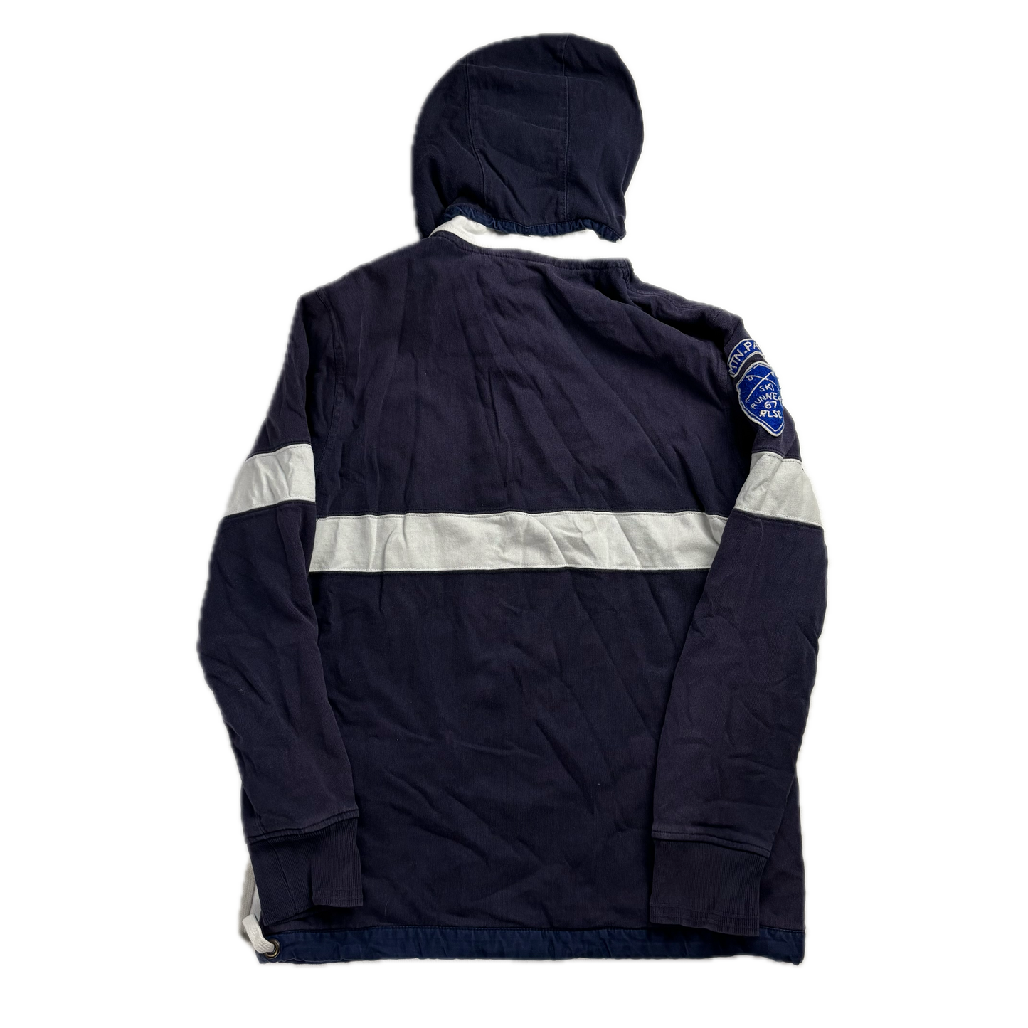 Polo Ralph Lauren Ski Patrol Hooded Rugby Shirt - M