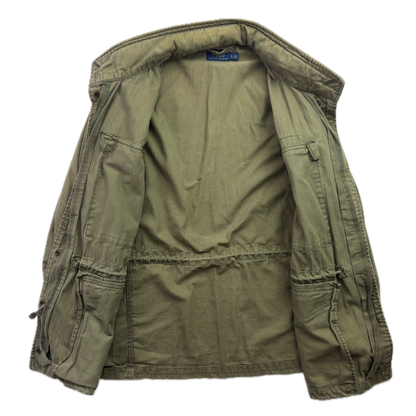 Polo Ralph Lauren Green Army Military Field Jacket - XL