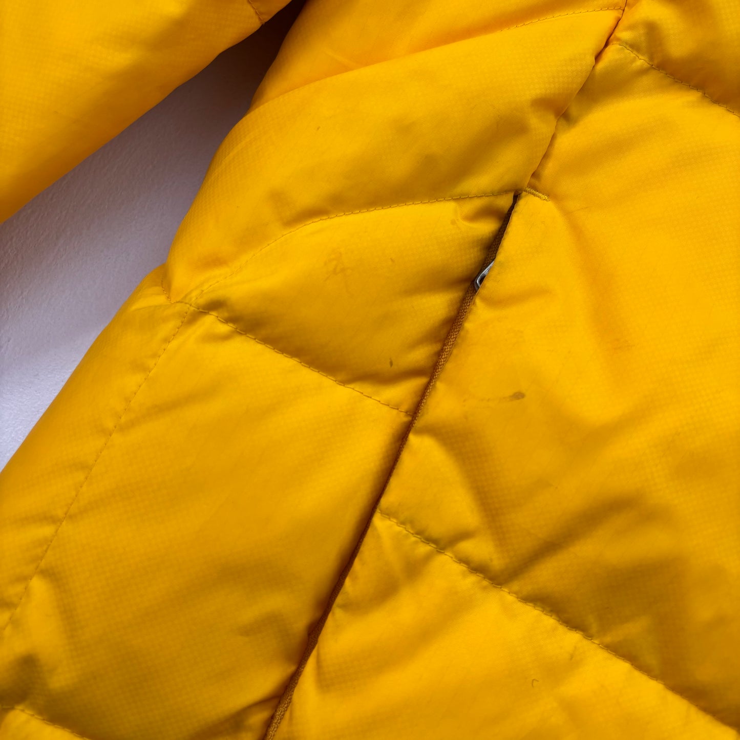 RLX Ralph Lauren Yellow Puffer Jacket Down Coat  - L