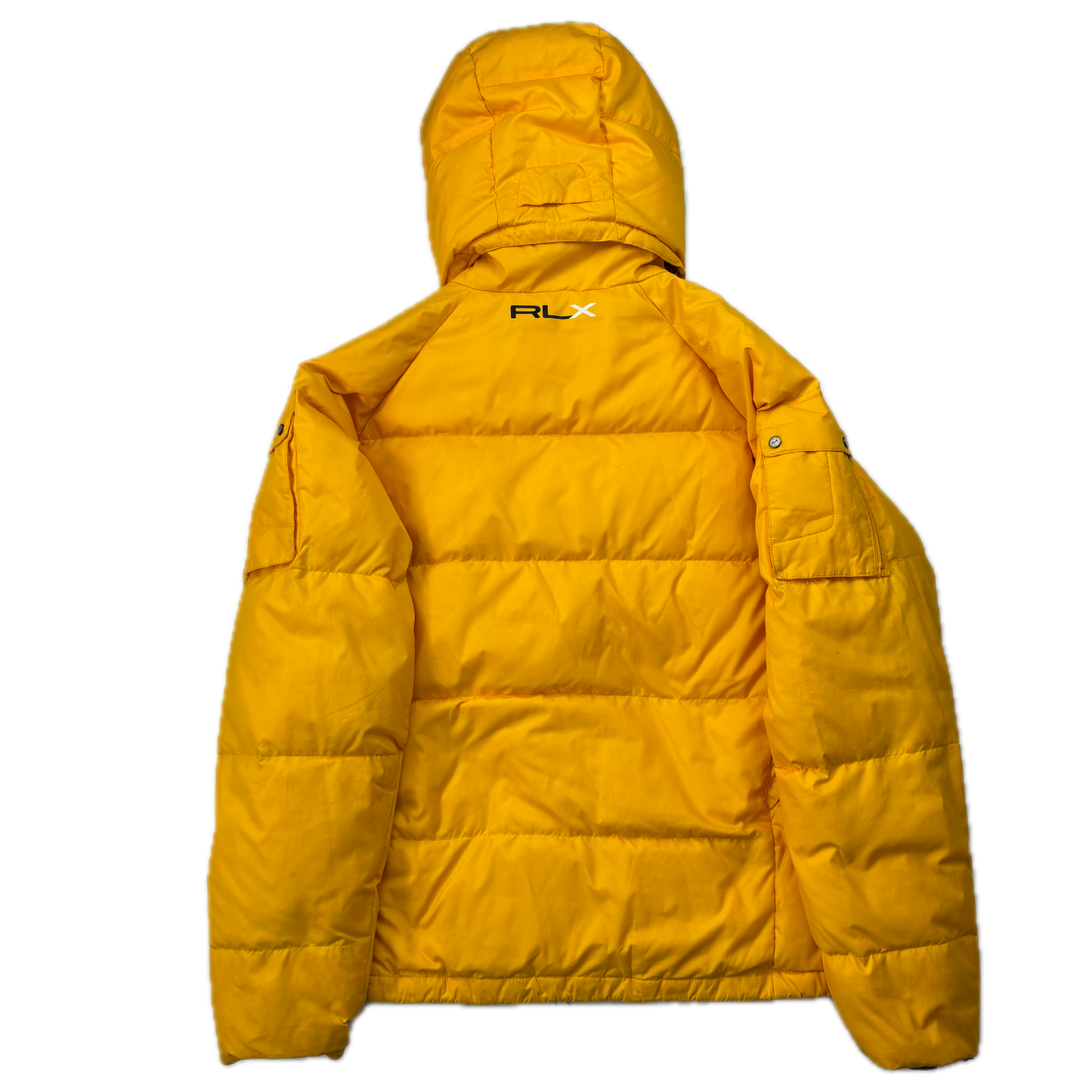RLX Ralph Lauren Yellow Puffer Jacket Down Coat  - L
