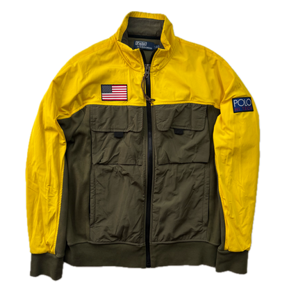 Polo Ralph Lauren Retro Hi-Tech Hybrid Jacket Yellow Khaki - M